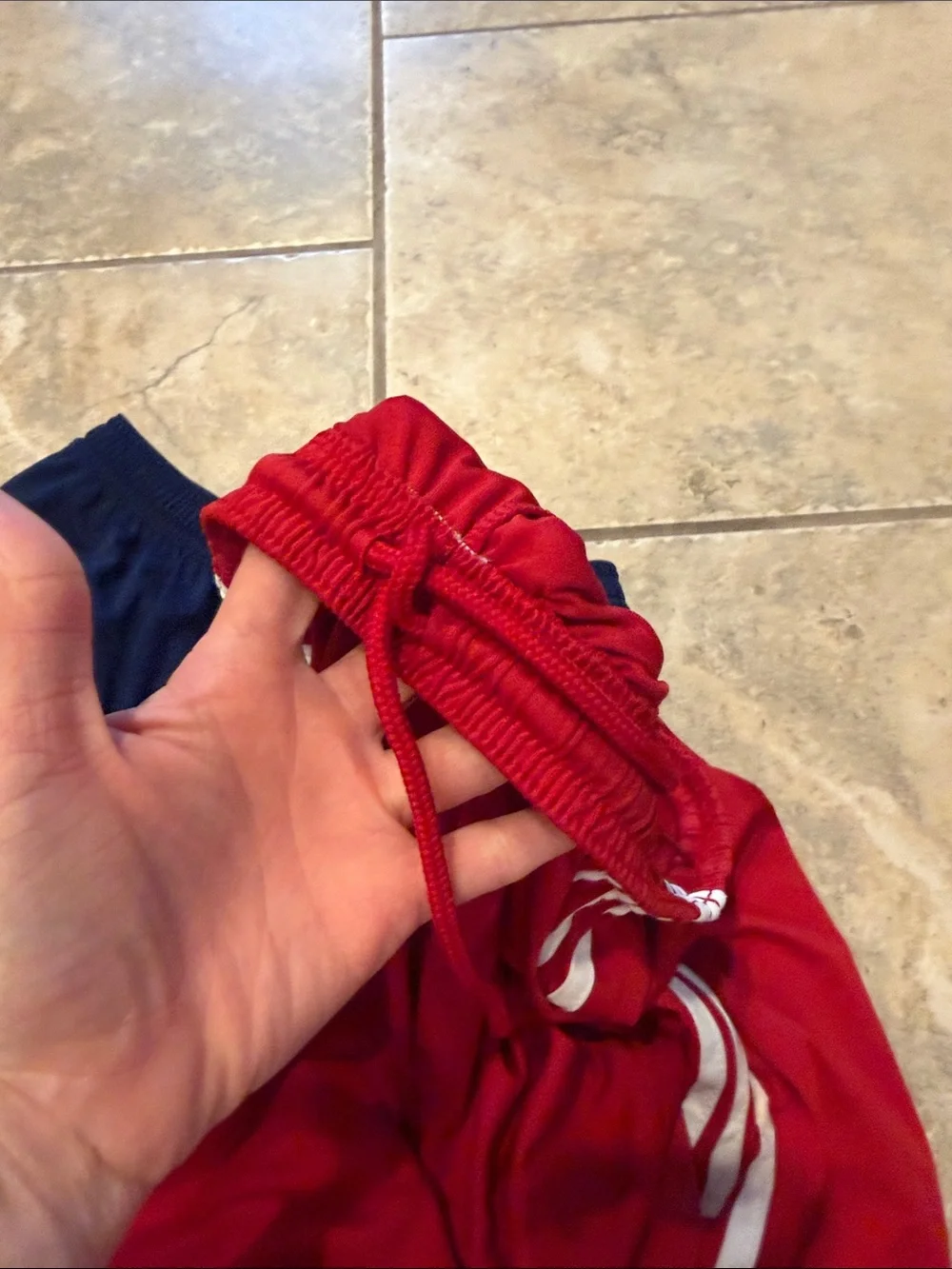 2pair ⚽️⚽️ adidas Navy / Red Athletic soccer Shorts bundle